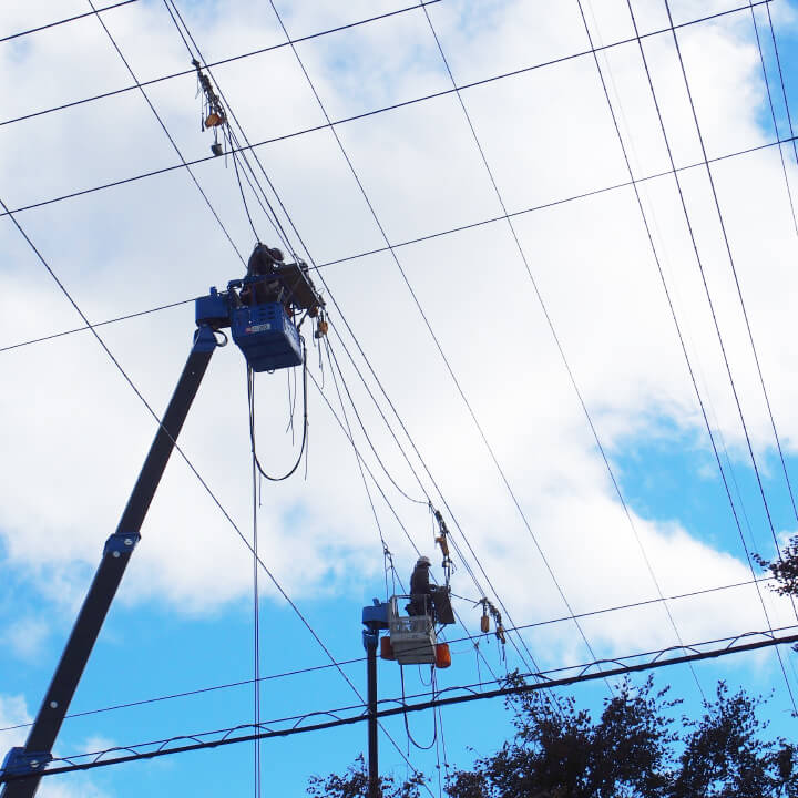 あらゆる送電設備工事に対応